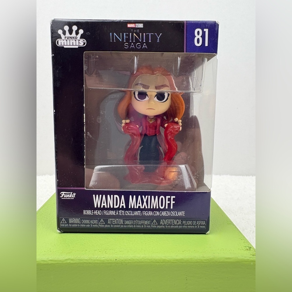 NIB Funko Minis Marvel The Infinity Saga Wanda Maximoff #81 Vinyl Figure